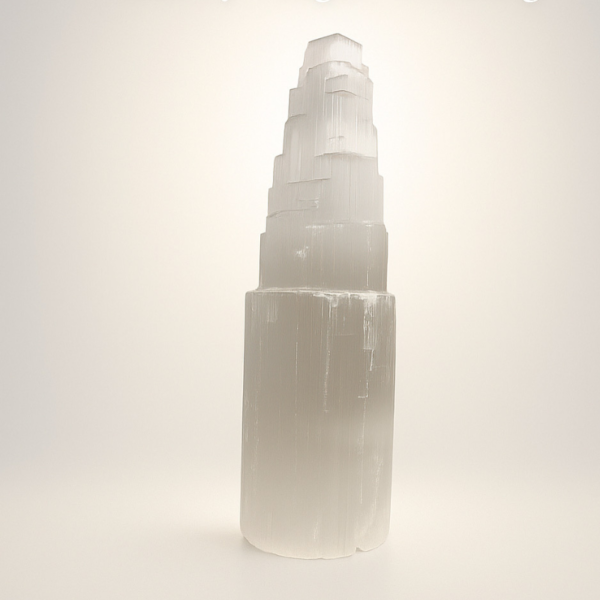 SELENITE TOWER – The Light of Purity & Spiritual Elevation