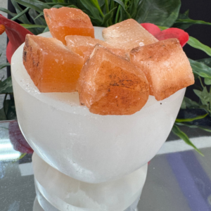 Selenite fire bowl SELENITE FIRE BOWL – The Light of Harmony & Purification